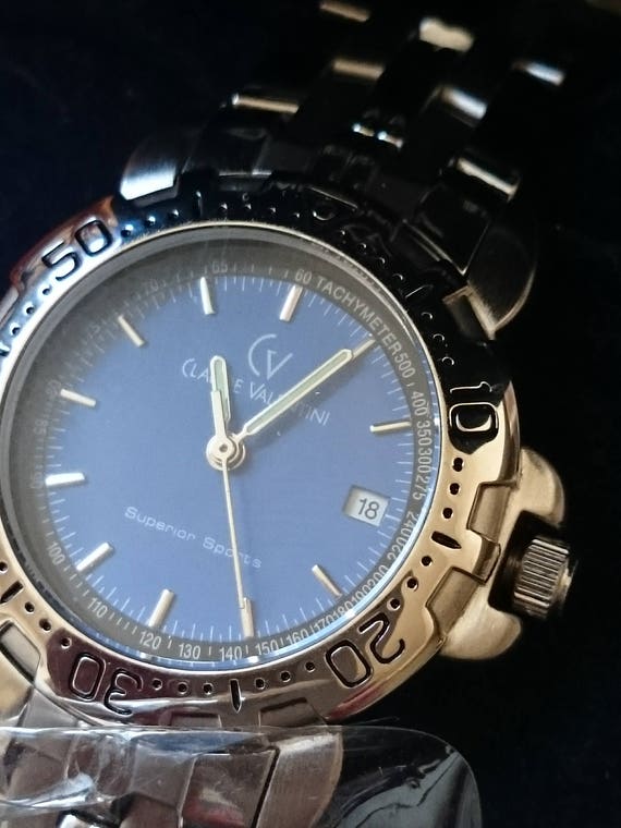 claude valentini premier sports watch