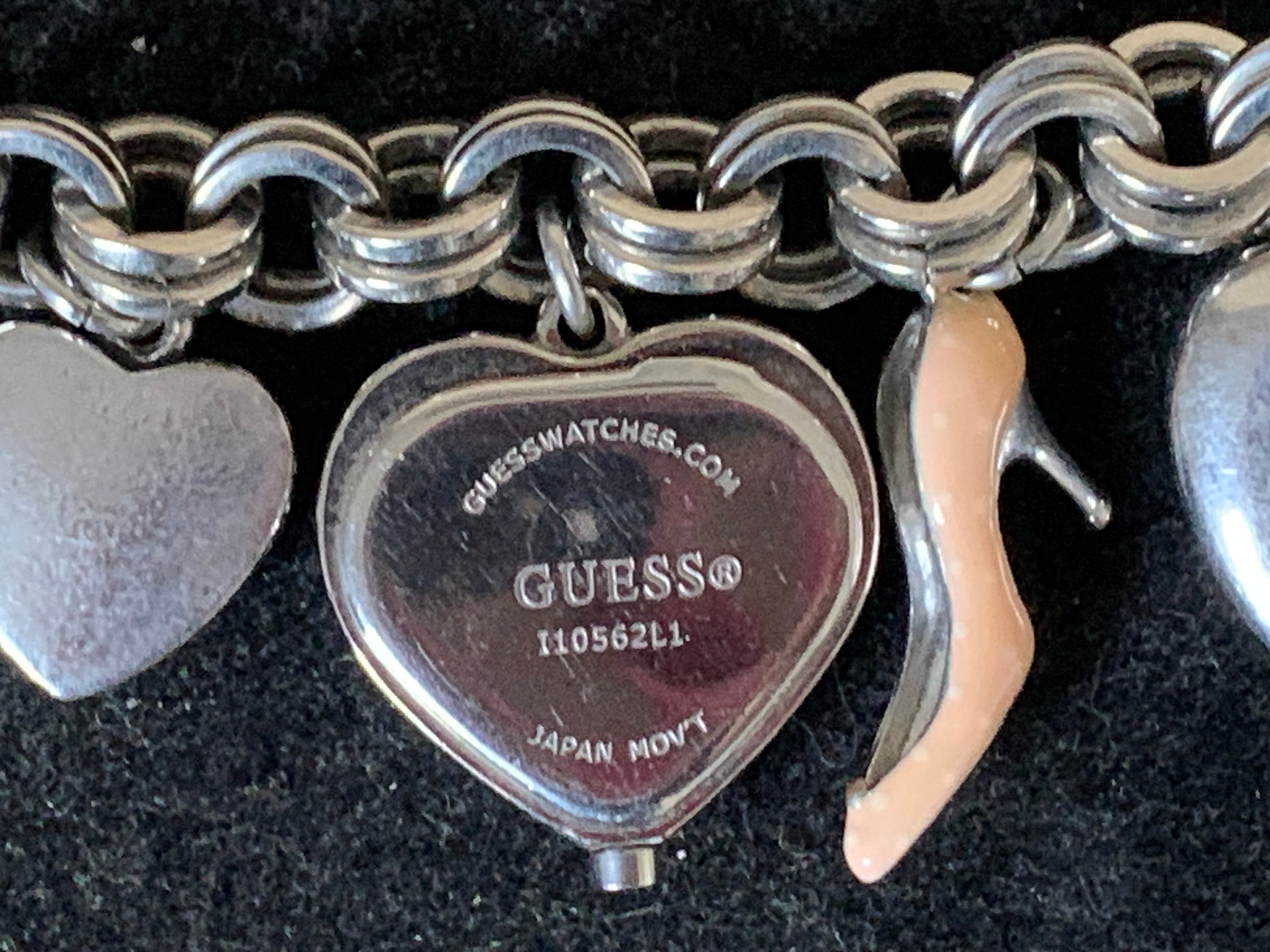 Guess silver charms watch Guess Vibrant Charm Watch For Women W1223L1 | Catchy Watches main image 3