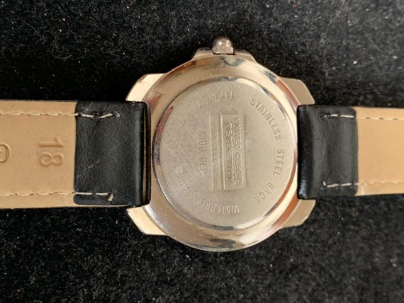 Vintage United Colors Benetton by Bulova Silver Map Vintage  display picture 1