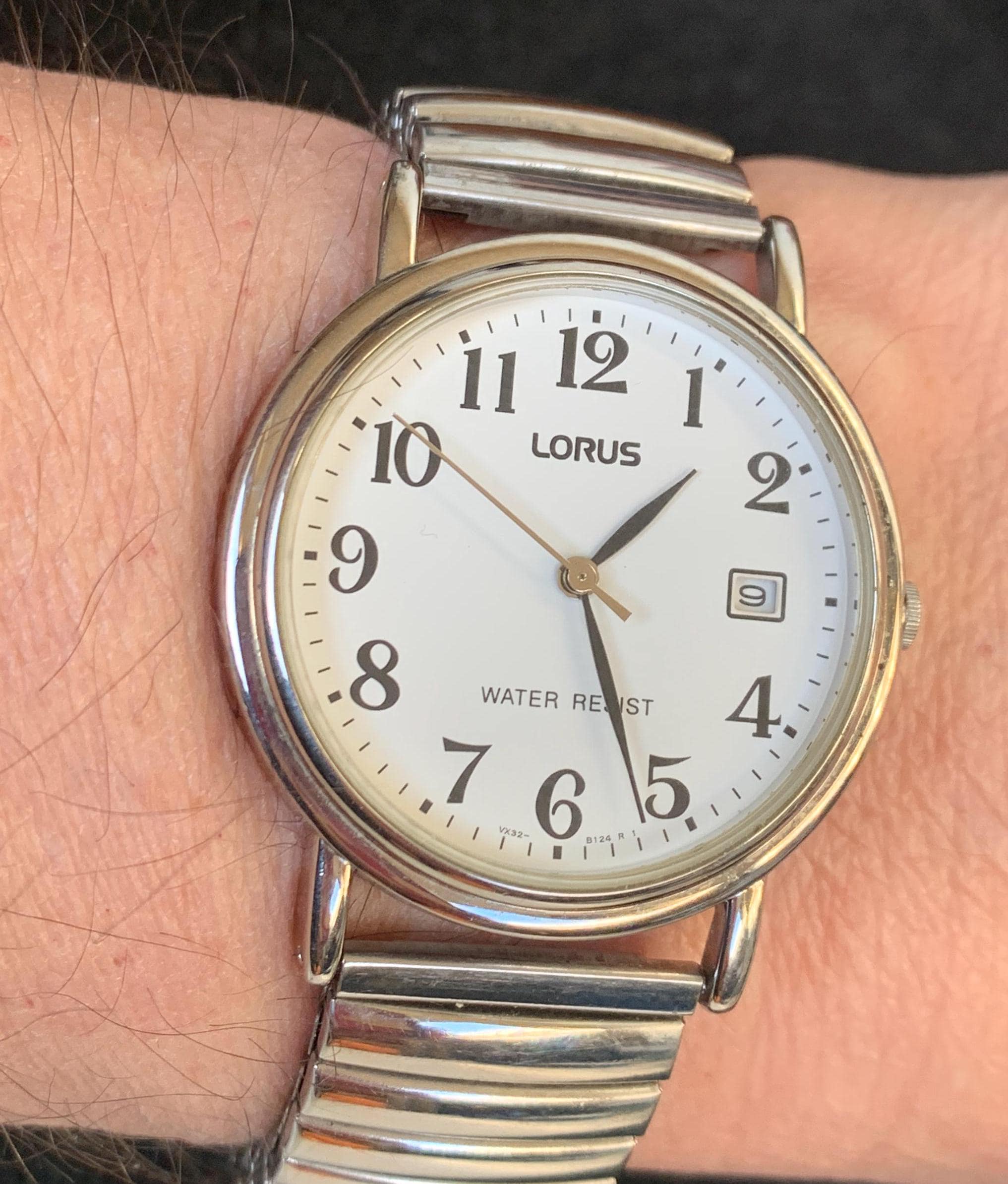 Gents Lorus by Seiko Mens Silver Tone Watch VX32-X193 - Etsy