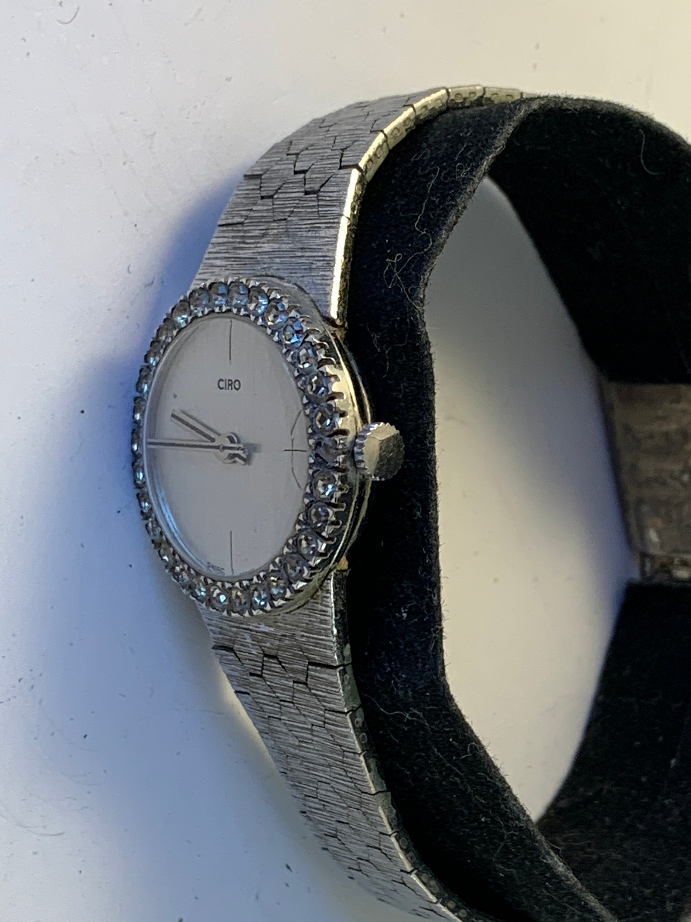 Montre Ancienne Femme Ciro - Modèle Quatz, Occasion Avec Boîte D'origine