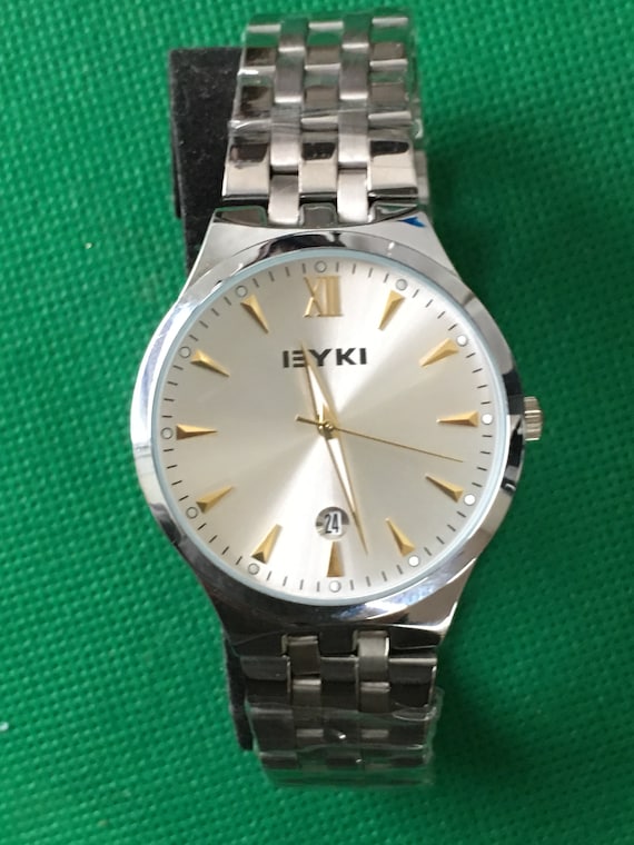 Gents Ladies Eyki Men s Casual Calendar Fashion Watch . Etsy