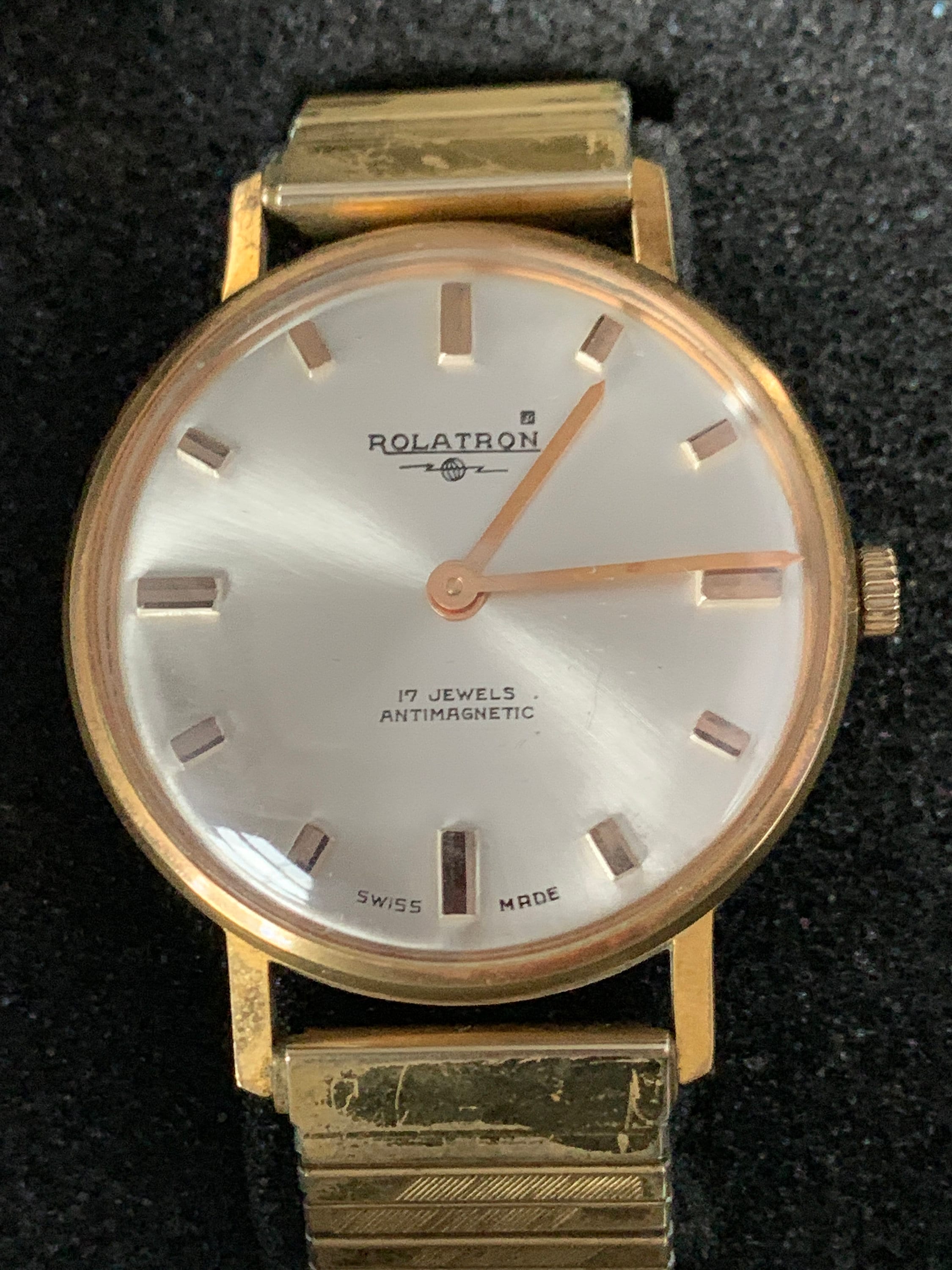 Montre Mécanique Vintage Homme MENTOR – Fabrication Française (ne Fonctionne Pas)