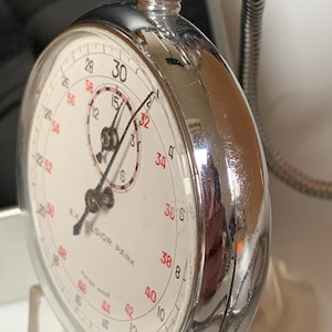 Vintage Rare Excelsior Park Stopwatch with top wind movement, Calibre 3364 image 4