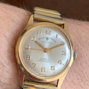 sully montre bleu quartz