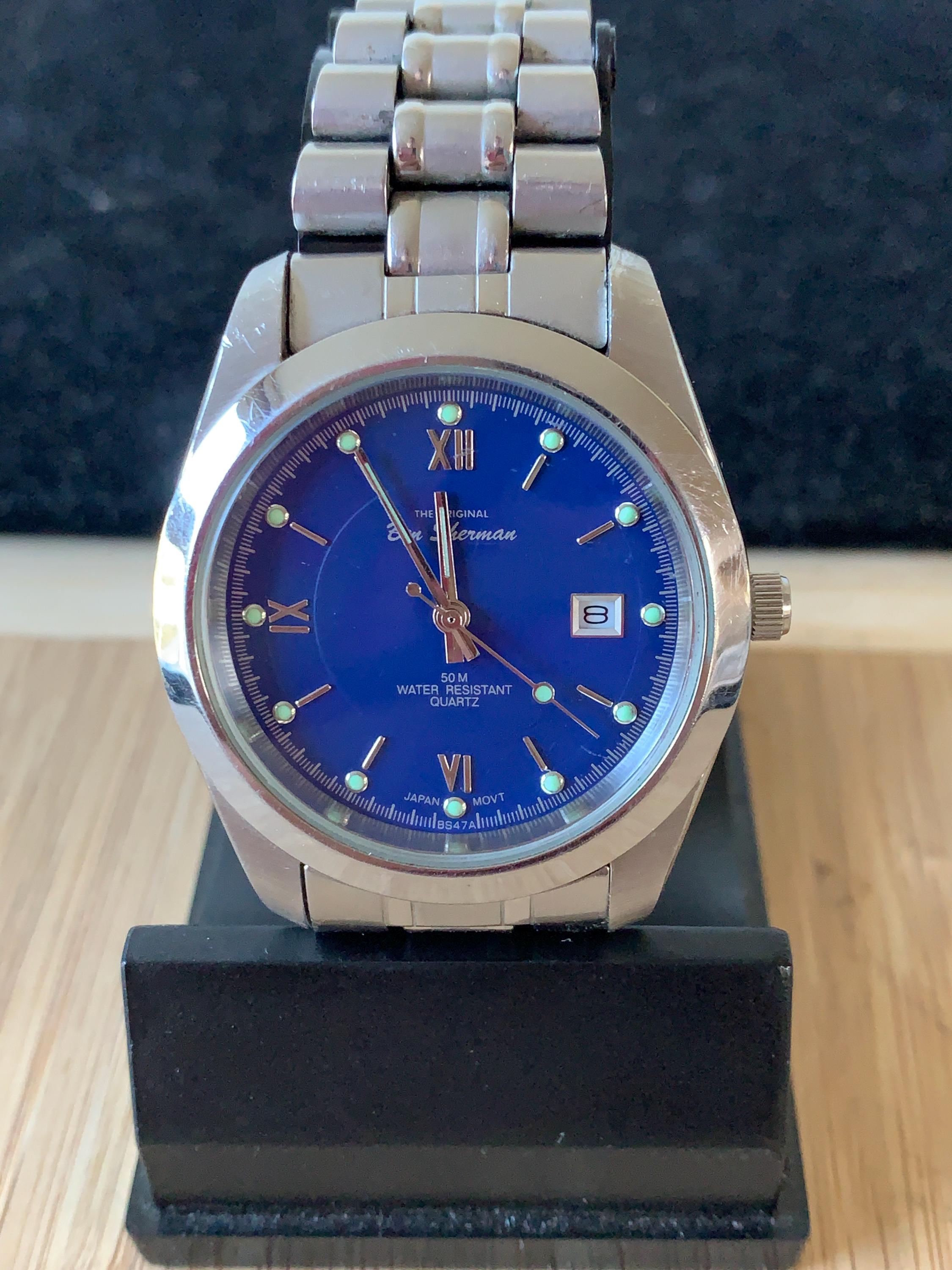The Original Ben Sherman Men's Analogue Classic Blue Dial Quartz