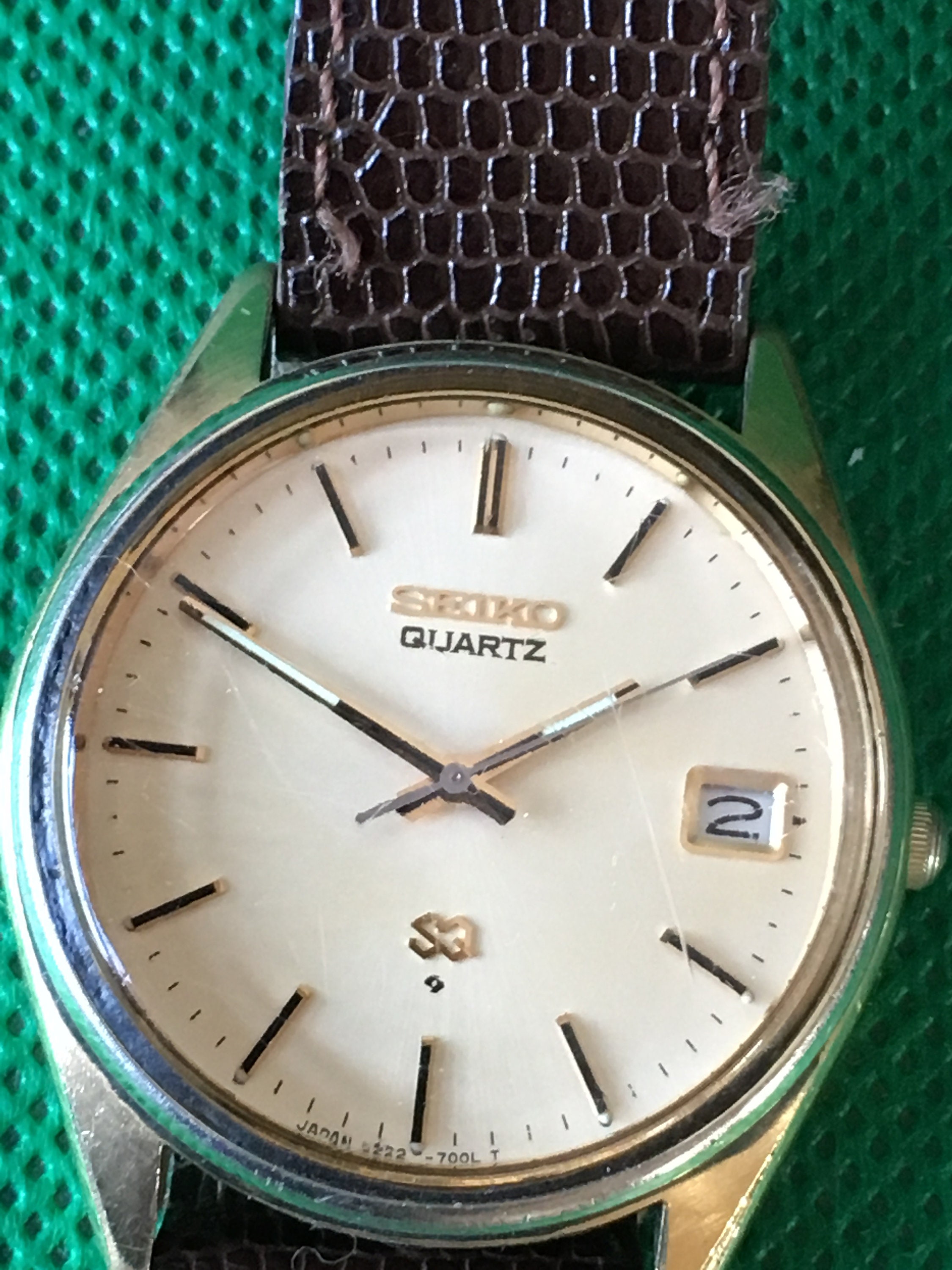 Seiko Vintage 1970's Quartz Sq Mens Watch Model 8222-7000 - Etsy