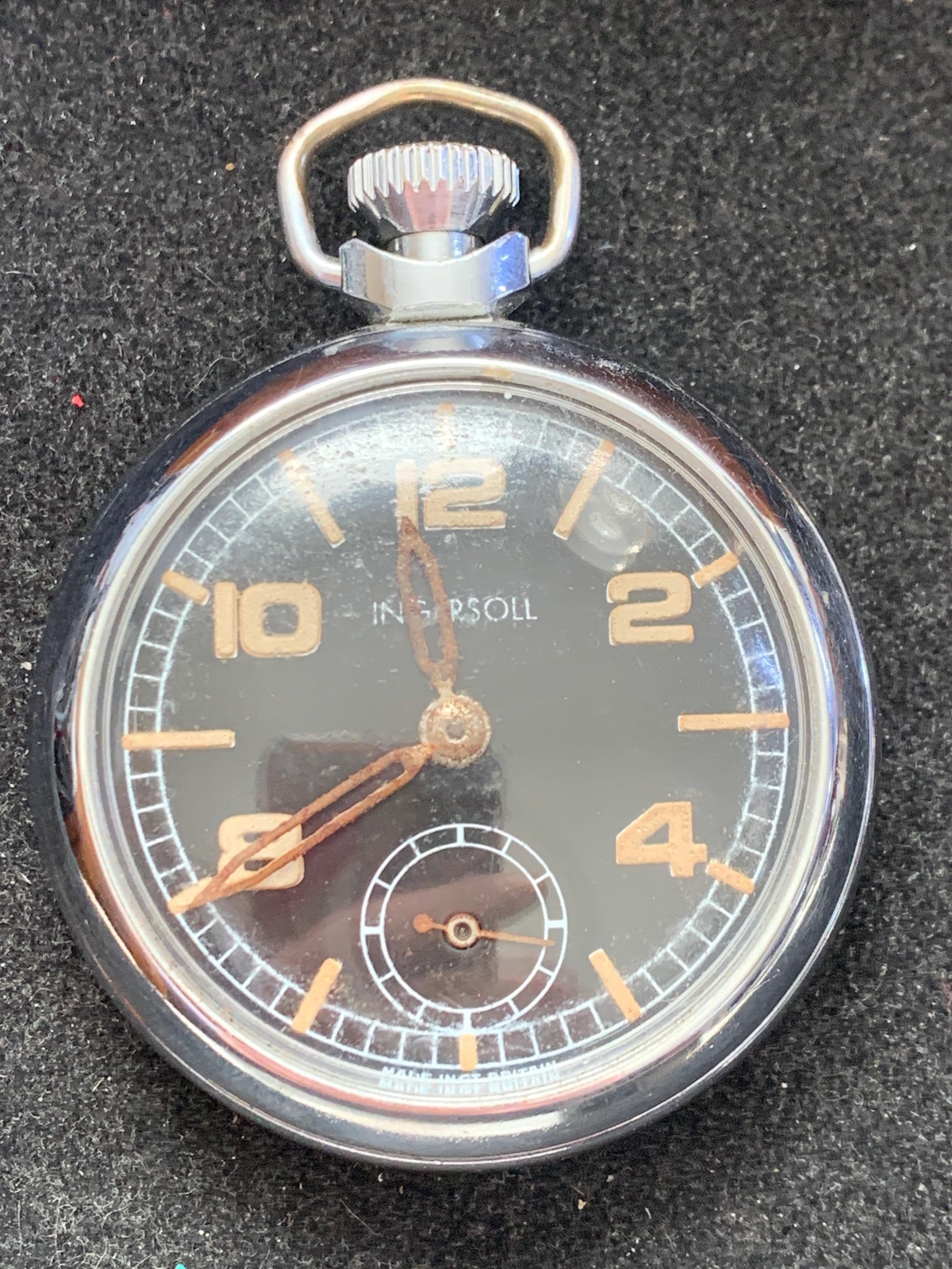Old Ingersoll Pocket Watch New Zealand