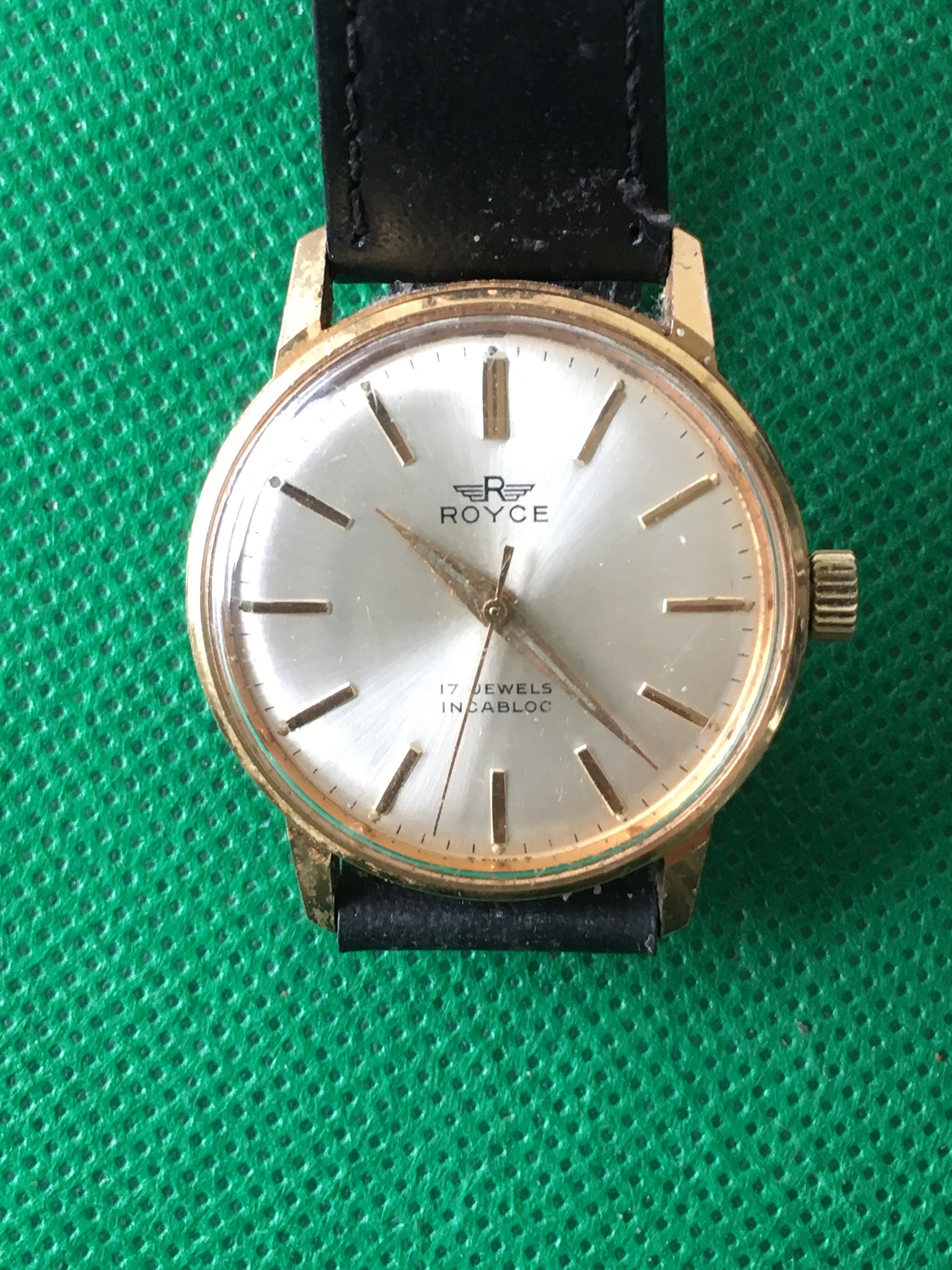 Royce watch 17 jewels incabloc sale