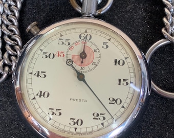 Prestige  Vintage Compteur De Sport Timer  1/5th Second Stopwatch