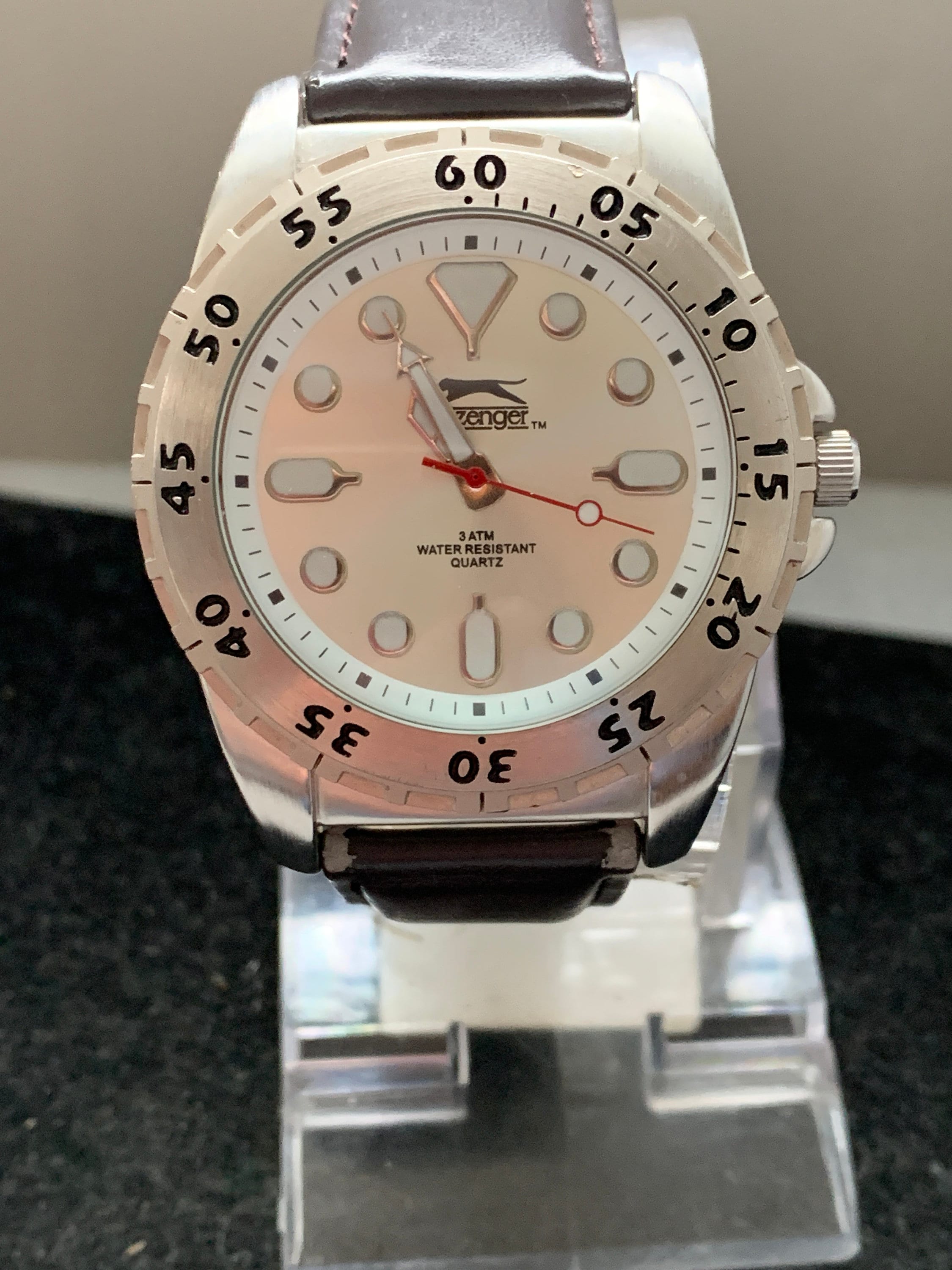 Slazenger 3 atm water resistant all stainless steel sale