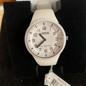 Lorus Fashion Women&#39;s Watch with Silicone Strap RRX53DX9