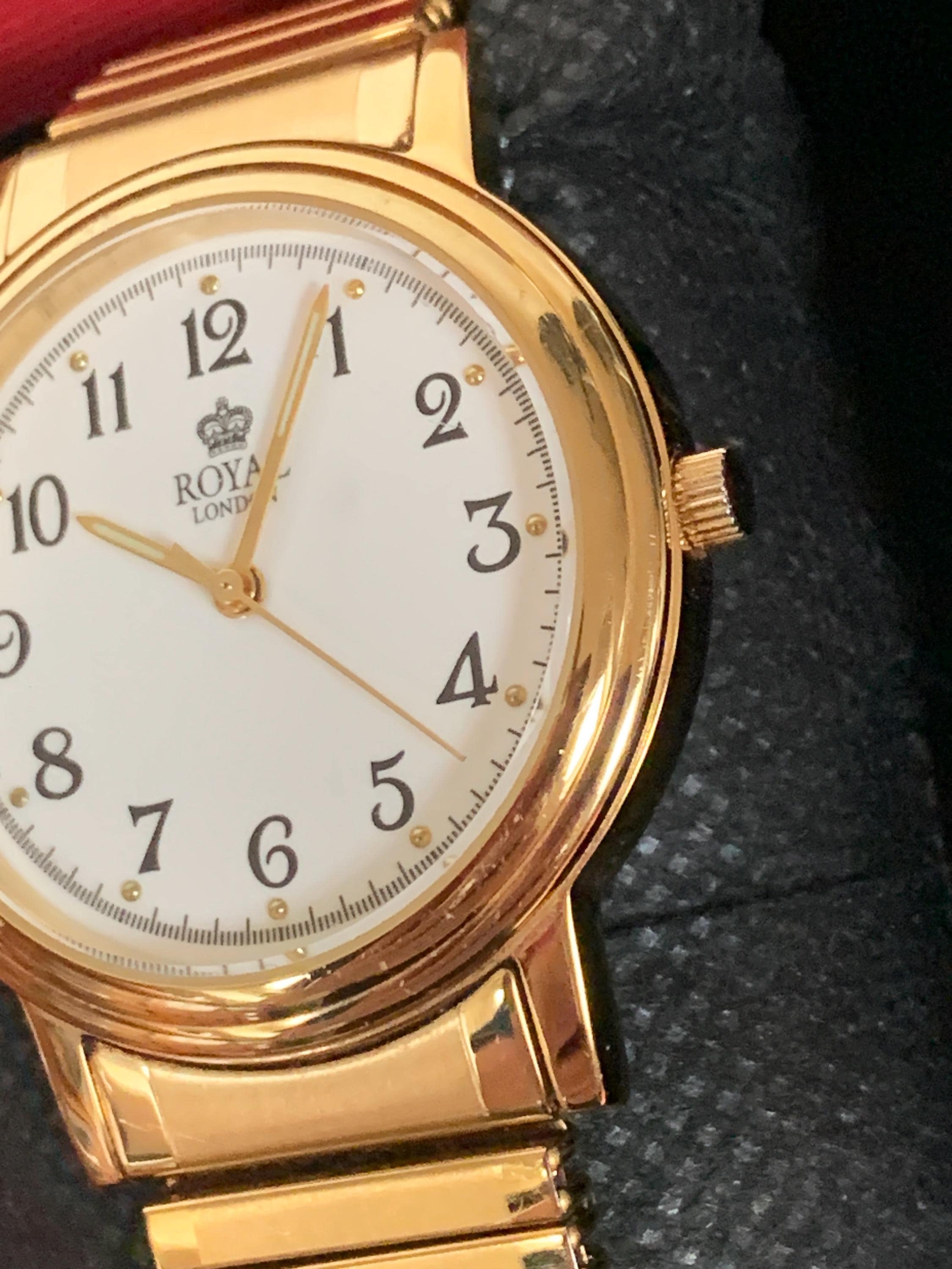 Montre Vintage Femme Royal - Bracelet Métal - Sans Fermoir (pièce Détachée)