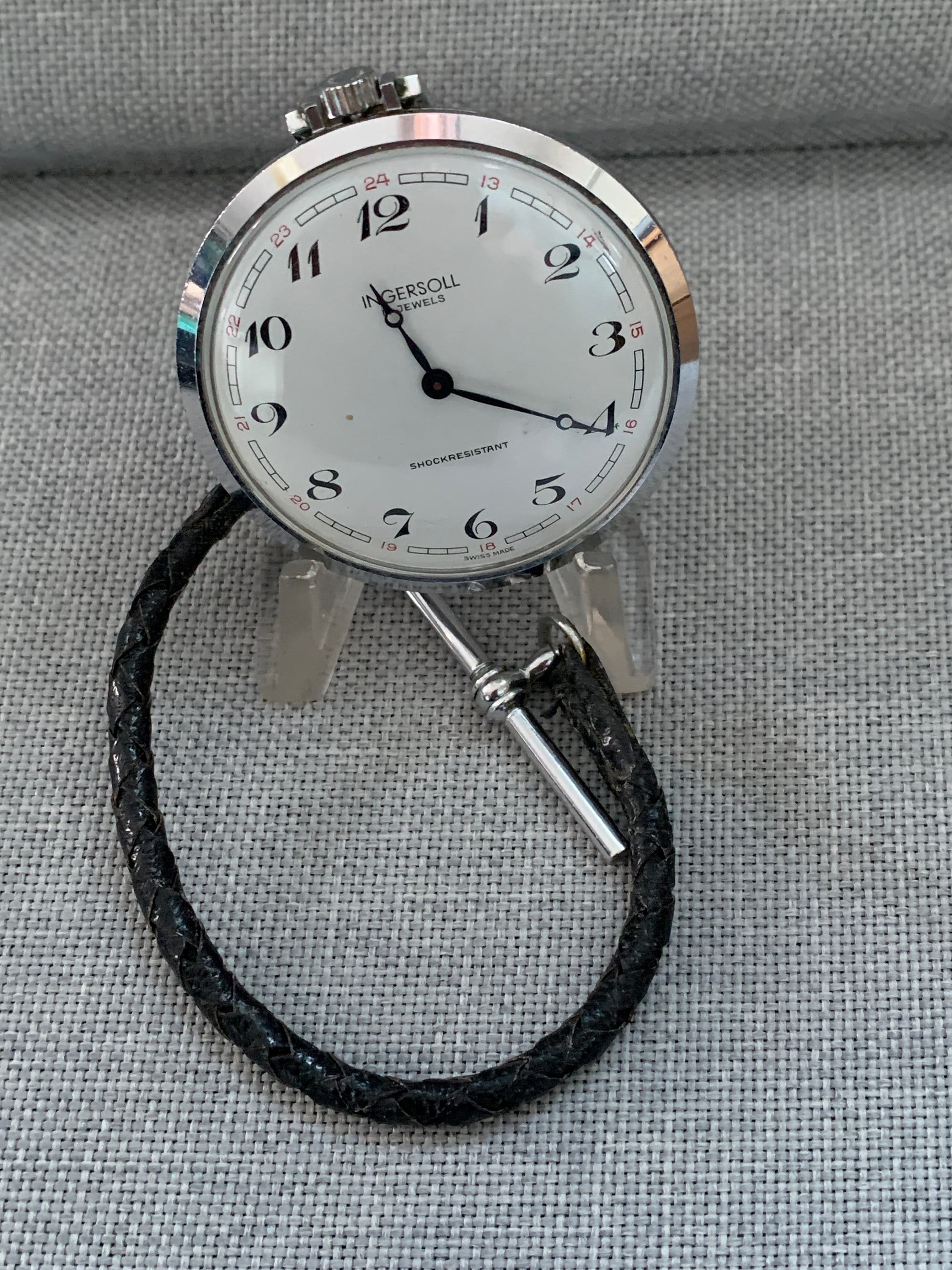 Ingersoll 17 jewels pocket clearance watch