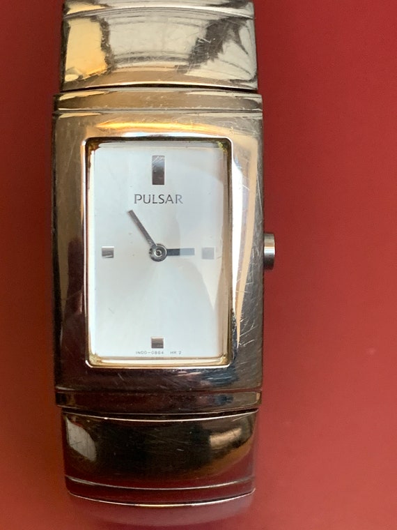 Pulsar rectangular watches hotsell