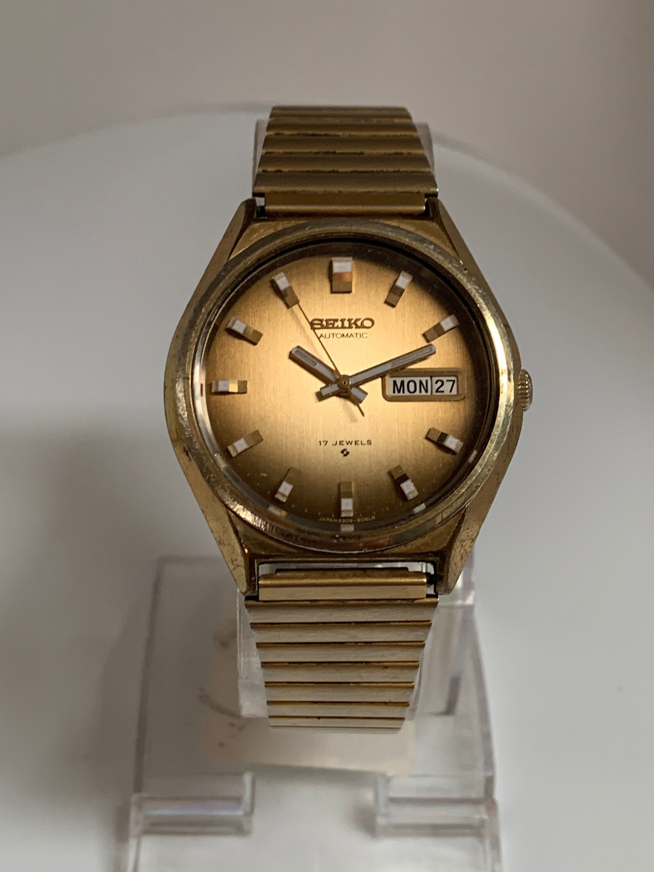 Gents Vintage Seiko Automatic 6309-8060 de los años 70. - Etsy España