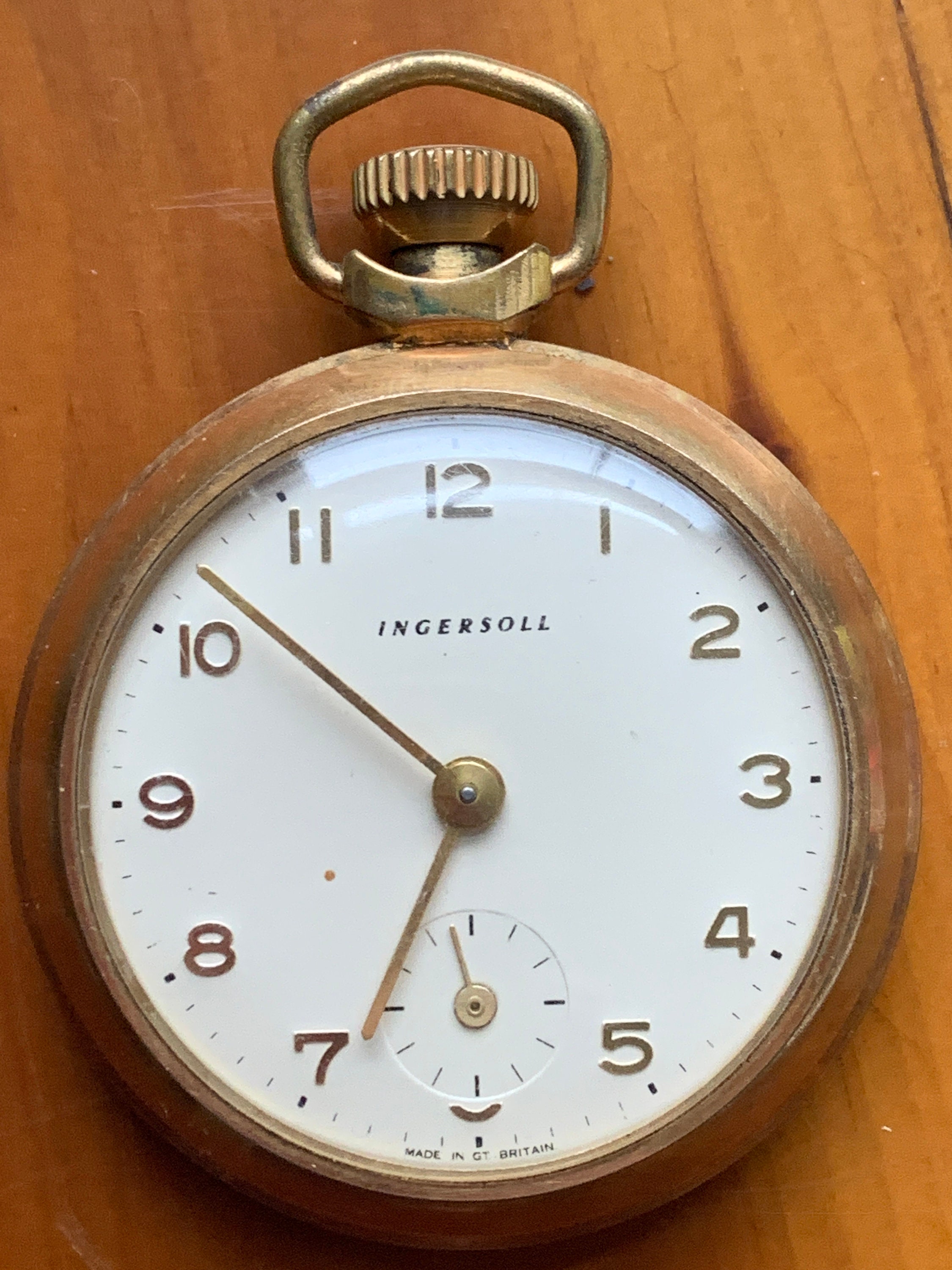 Ingersoll buck pocket watch hotsell