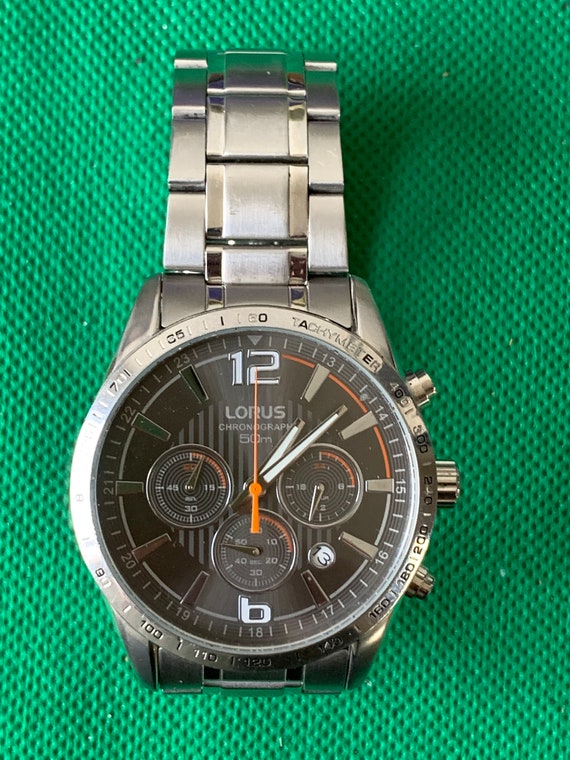 lorus sports kinetic watch