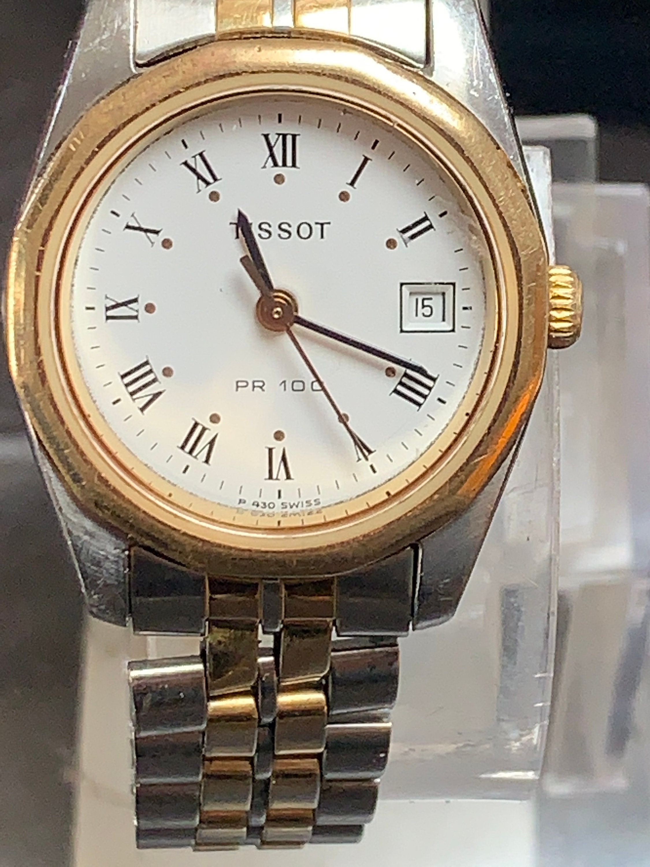 Tissot pr100 top two tone