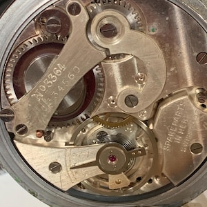 Vintage Rare Excelsior Park Stopwatch with top wind movement, Calibre 3364 image 13