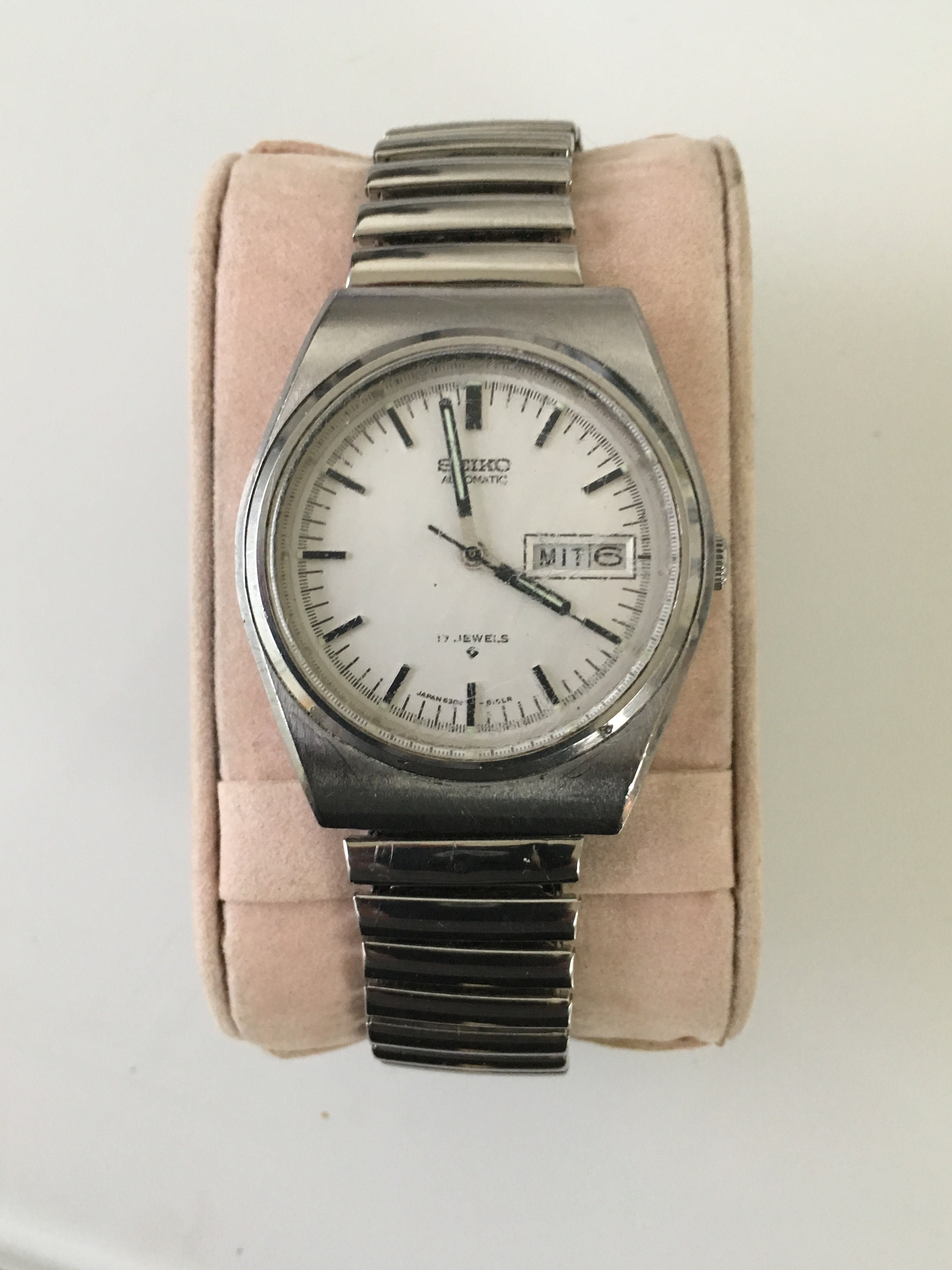 Gents Seiko 6309-8120 From the 70s. Automatic Movement With a - Etsy
