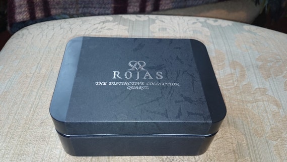 Rojas Quartz Japan Movement Watch in Box . Etsy