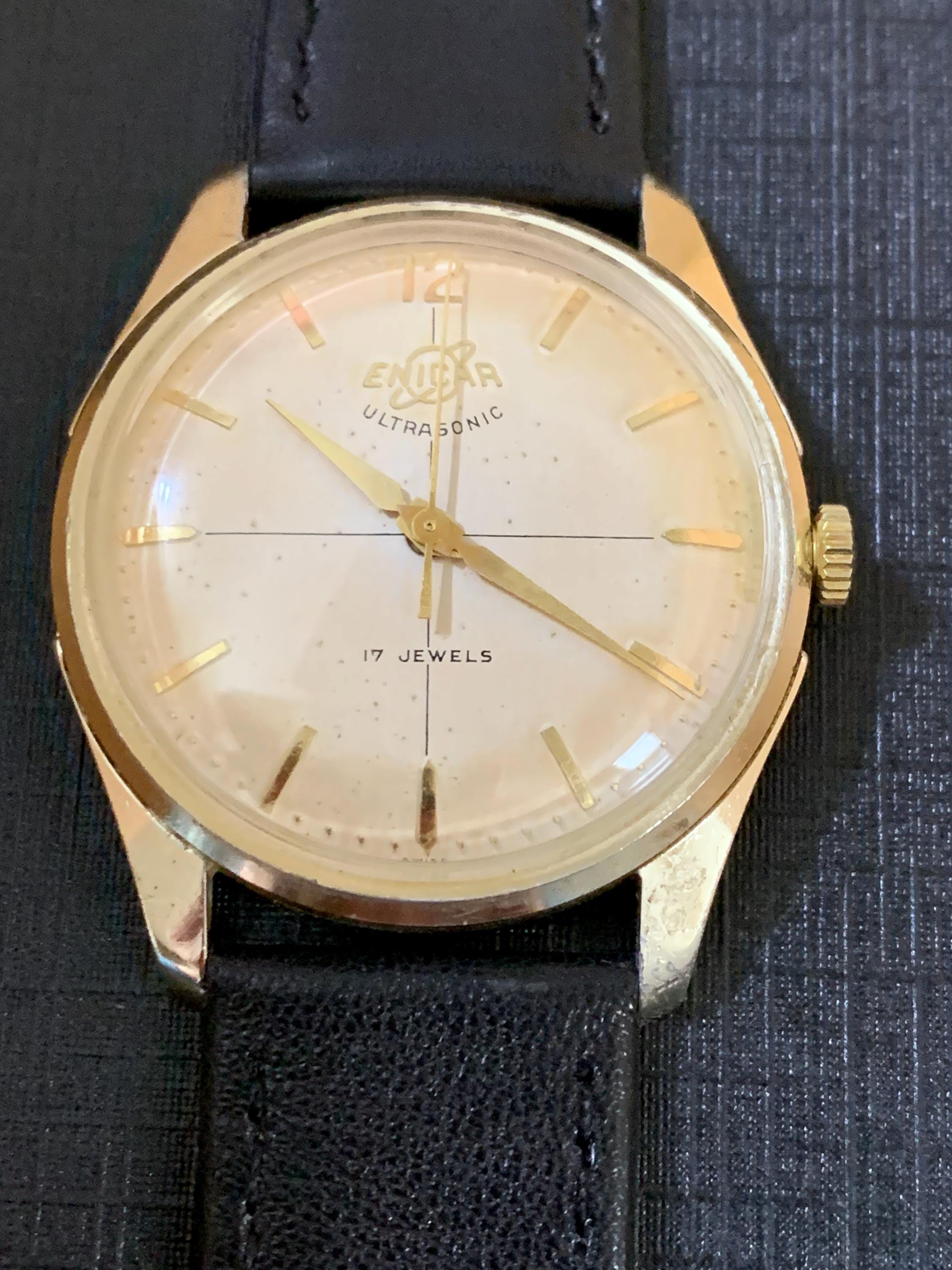 Enicar vintage watch - Etsy 日本