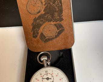 Vintage Rare Excelsior Park  Stopwatch with top wind movement, Calibre 3364