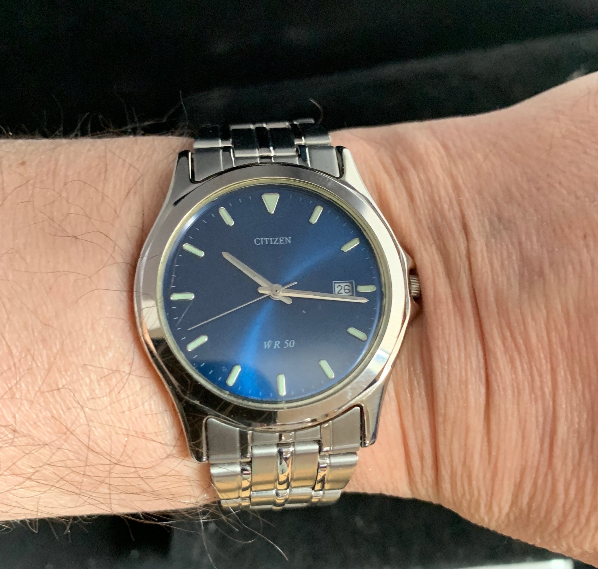 Citizen wr hotsell 50 men's watch