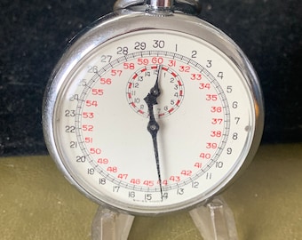 Vintage Unbranded  1/10 Stopwatch Swiss Made