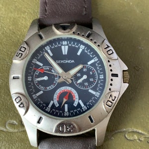 Sekonda  Gents Blue Dial Day Date  Watch