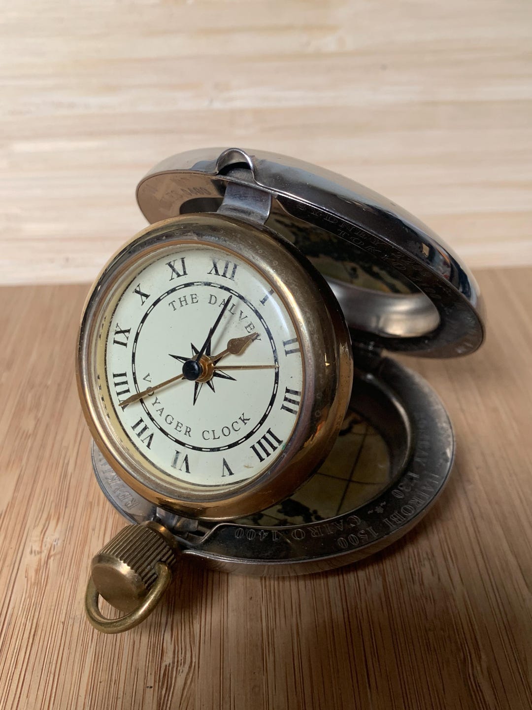 Voyager Clock Blue - Dalvey