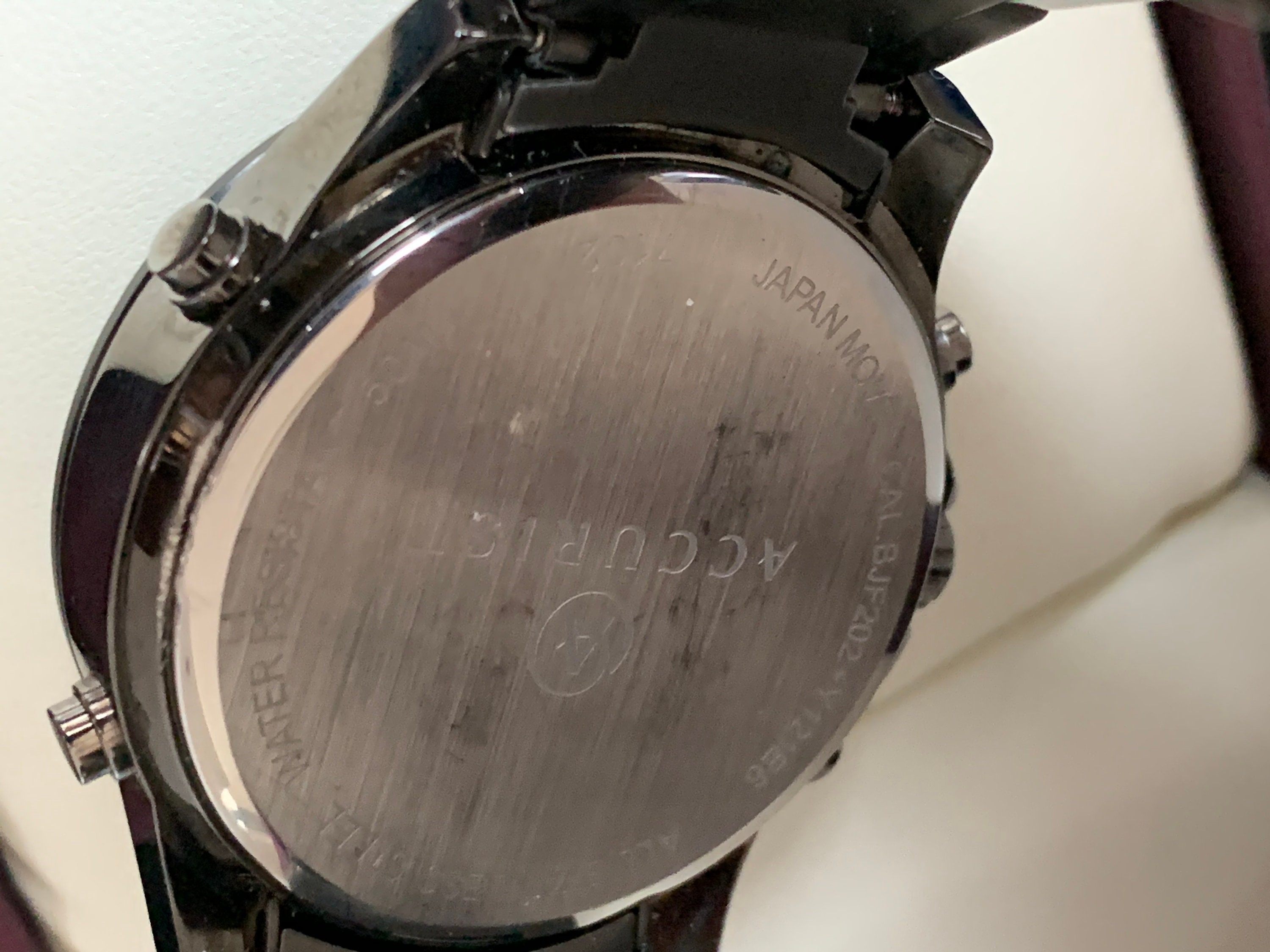 accurist world timer watch