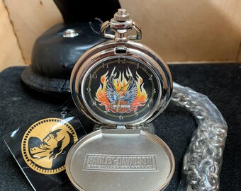 Harley Davidson Franklin Mint 1949 Hydra Glyde Pocket Watch  display picture 1