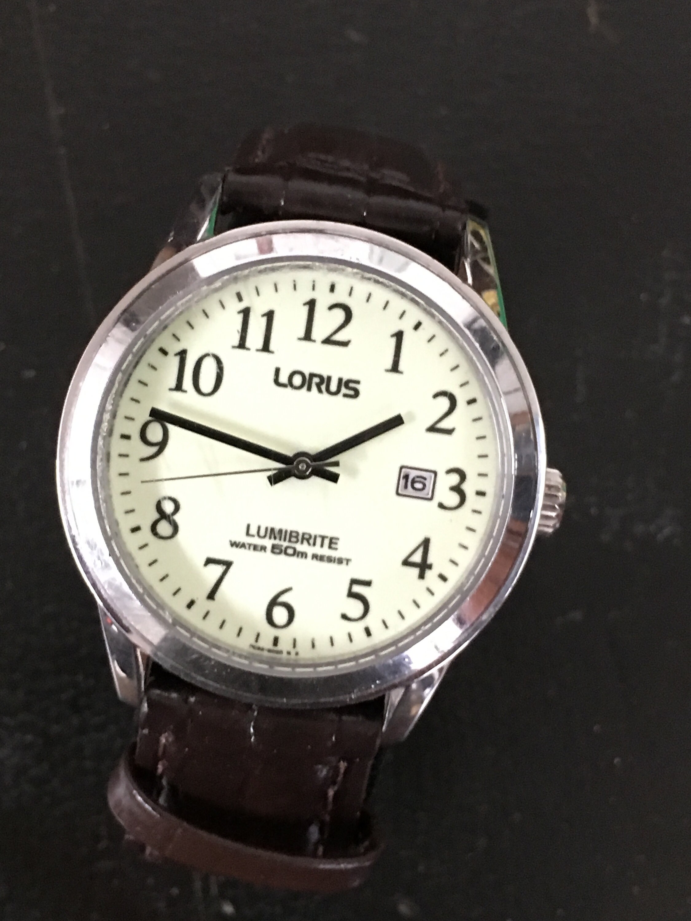 Lorus lumibrite sale watch