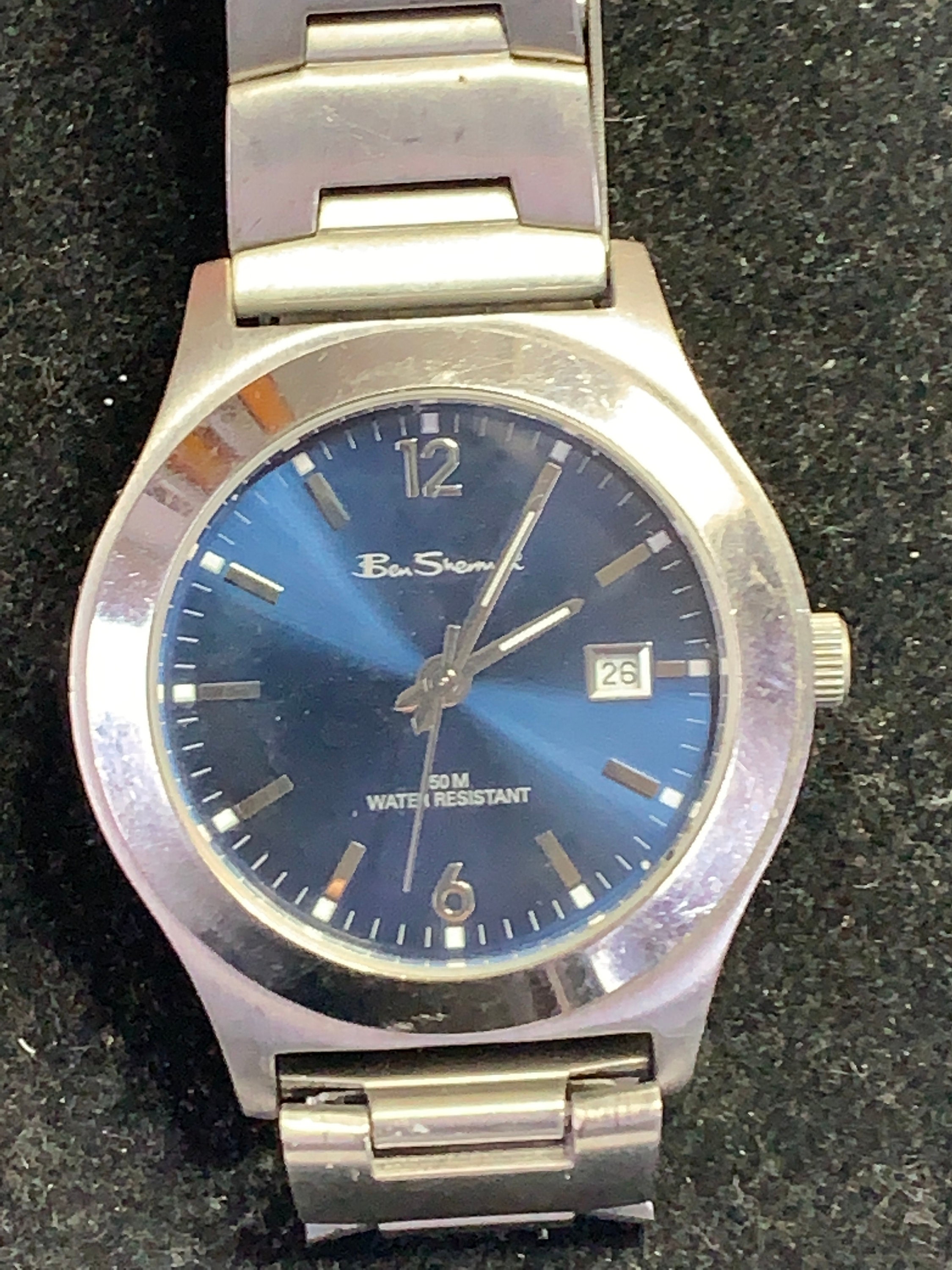 Ben Sherman Men's Watch S074 With Blue Dial - Etsy Ben Sherman Men's Watch S074 With Blue Dial - Etsy