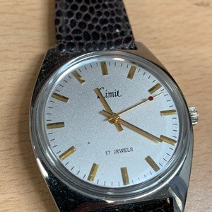 Mens Vintage Boxed 1970s ‘Limit’ 17 Jewels Wrist Watch
