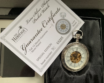 Heritage time pocket watch sale