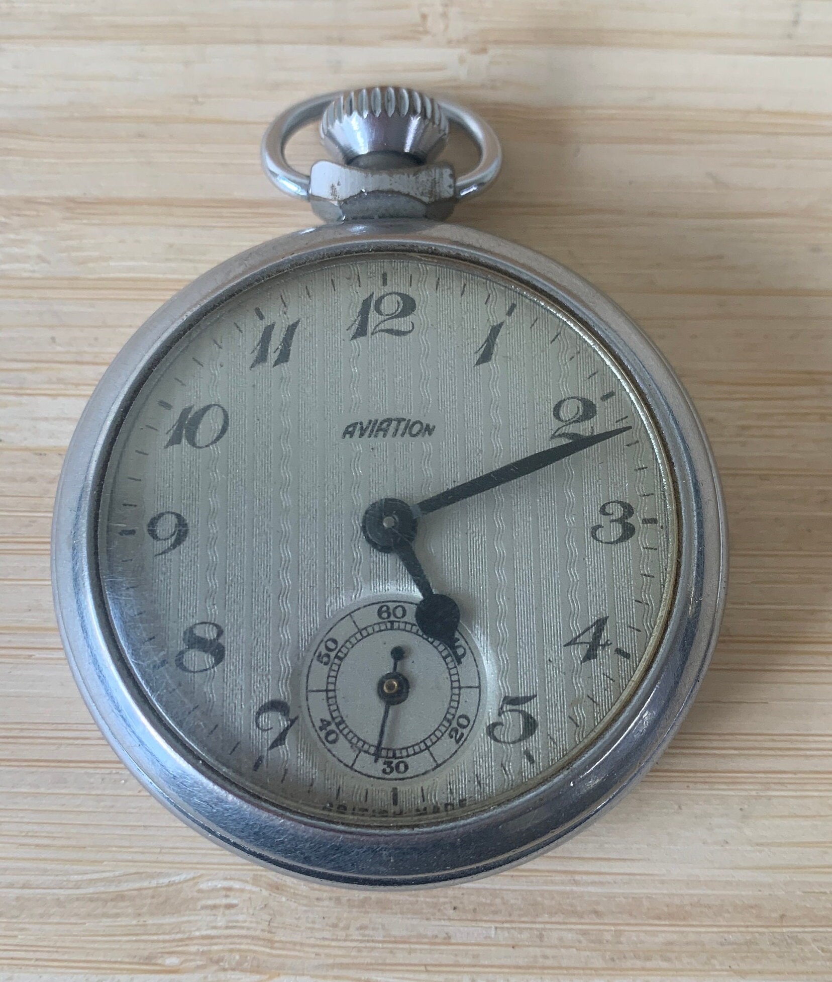 Aviation pocket watch sale