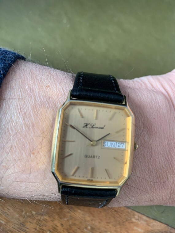 Vintage H Samuel Quartz Dress Watch 