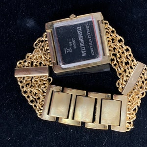 Ladies Cosmopolitan fashion watch With chain strap image 8