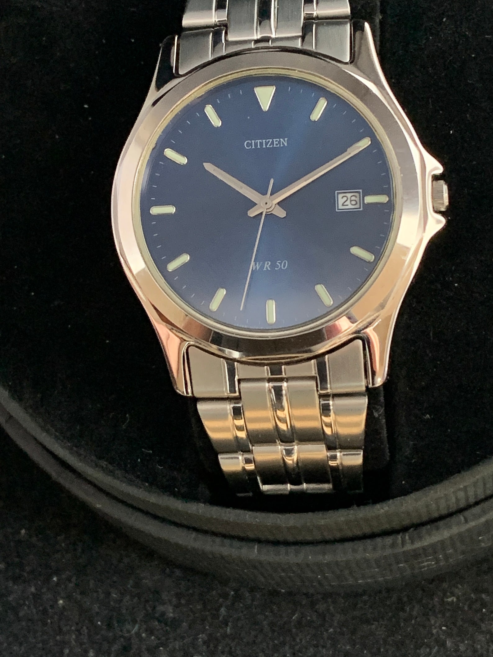 Gents Citizen WR50 Quartz Two Tone silver Wrist Watch With Etsy