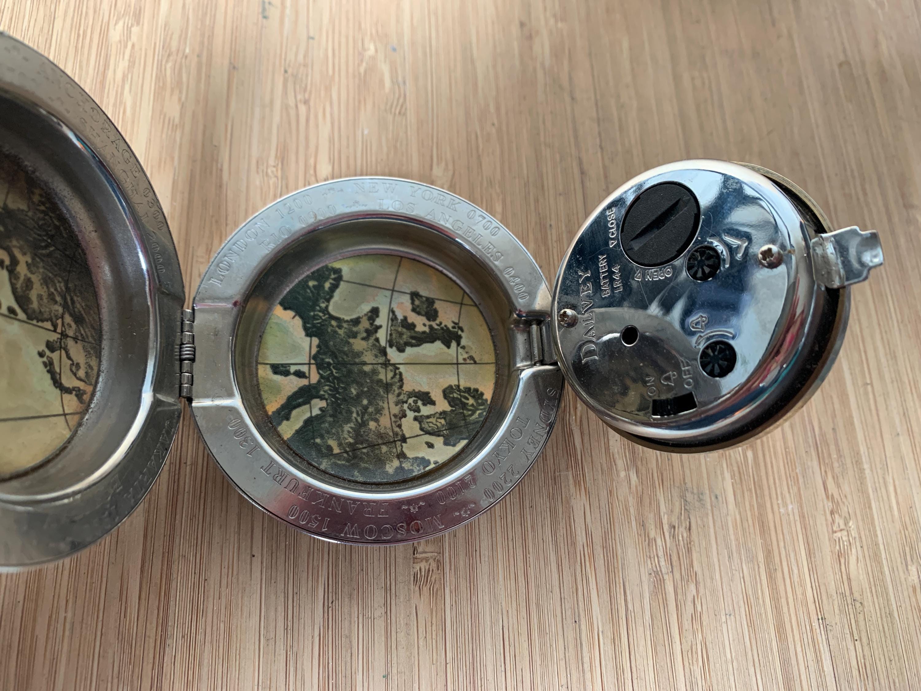 Dalvey Voyager Clock, Vintage Nautical Clock, Pocket Watch
