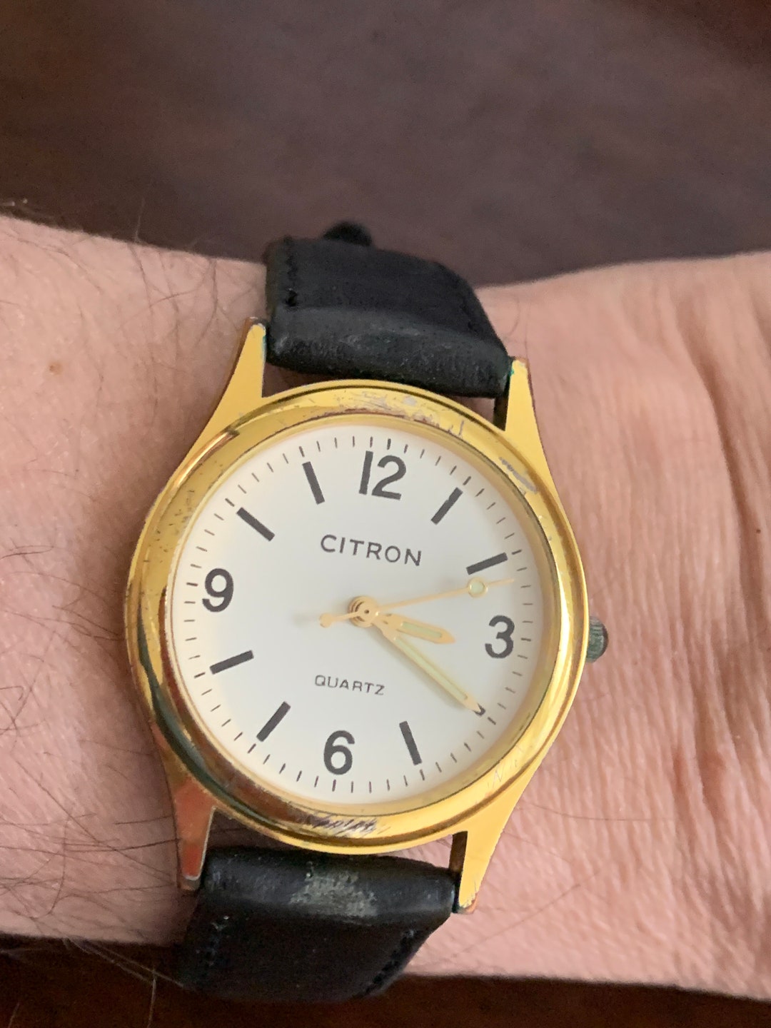 Vintage Citron Unisex Quartz Watch