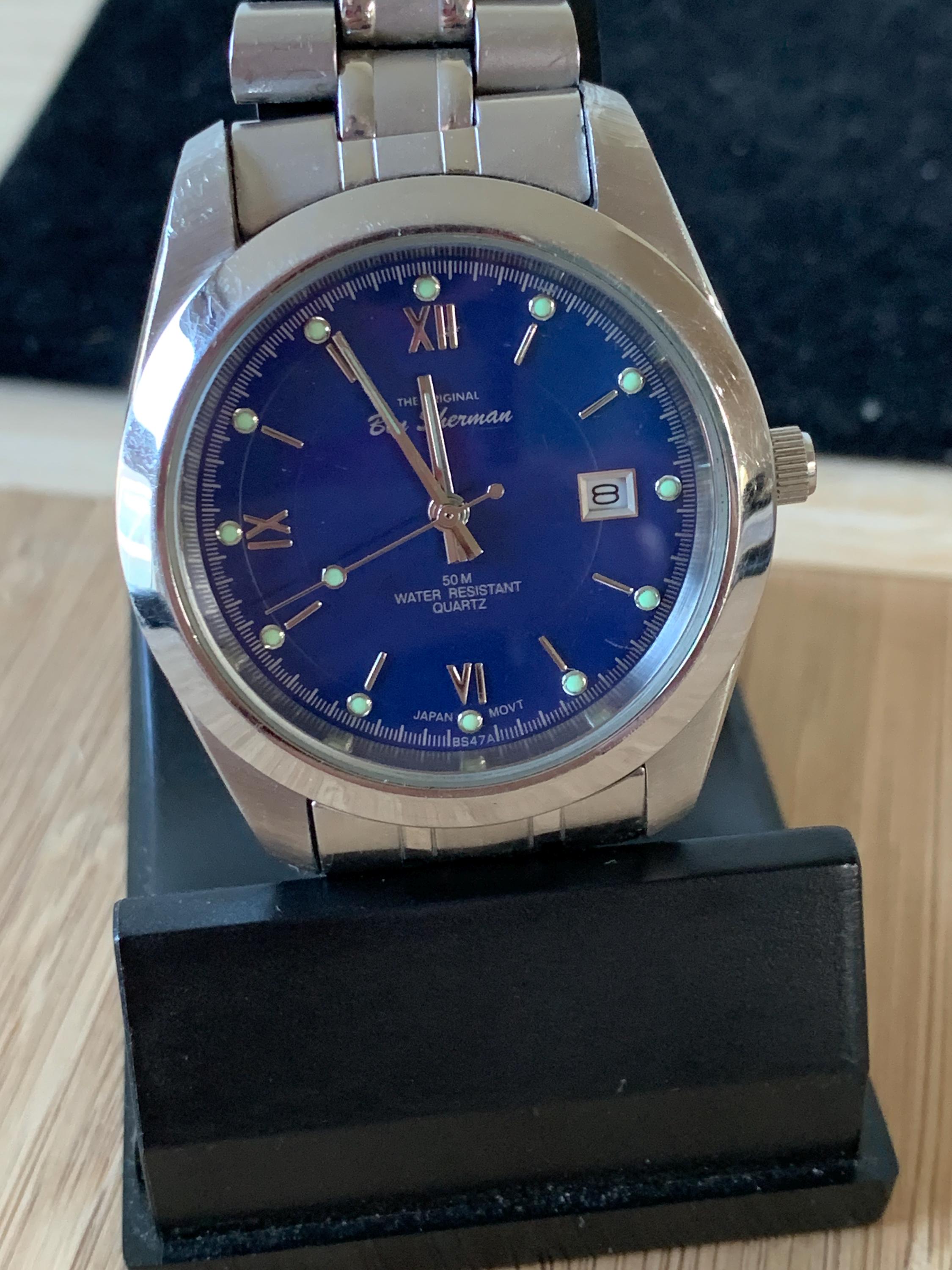 The Original Ben Sherman Men's Analogue Classic Blue Dial Quartz