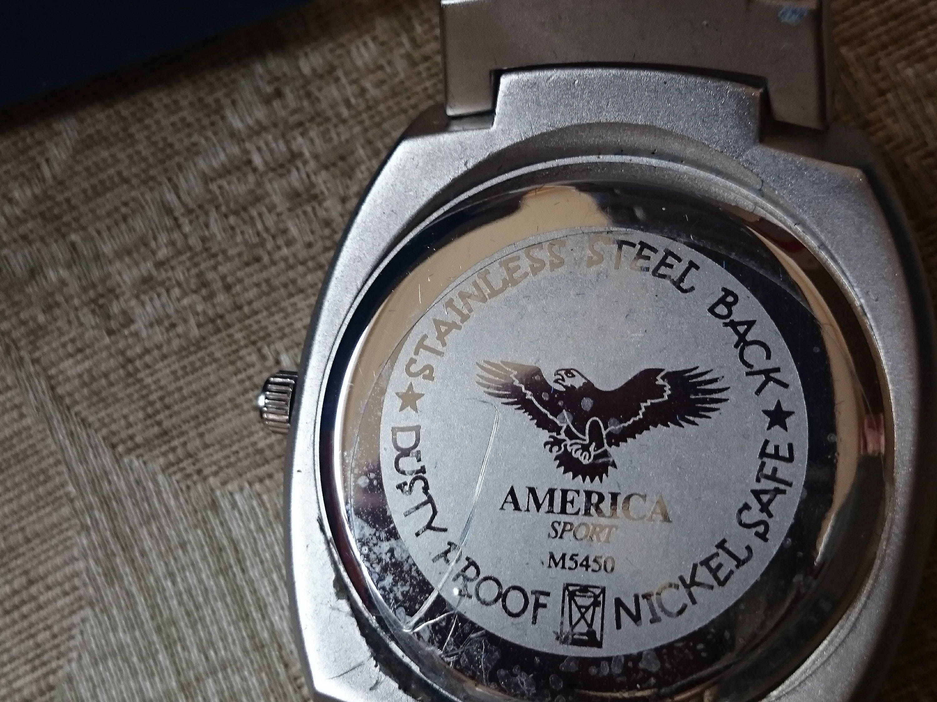 Gents Boxed America Sports Watch in Original Box New Battery