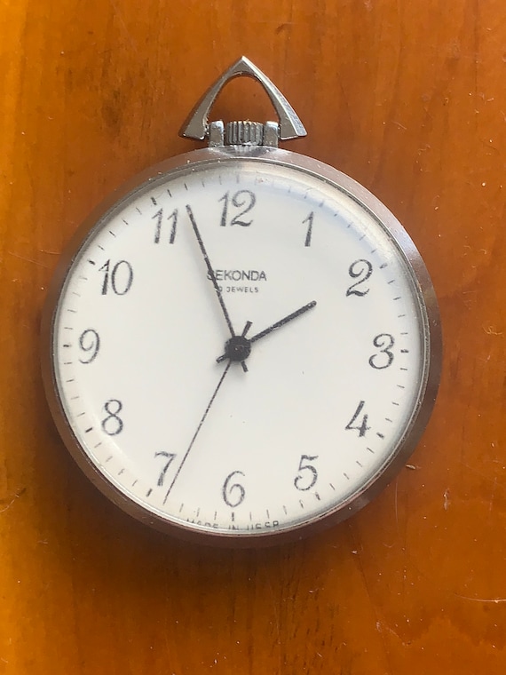 Sekonda 19 jewels pocket watch best sale