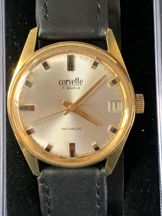 corvette incabloc watch