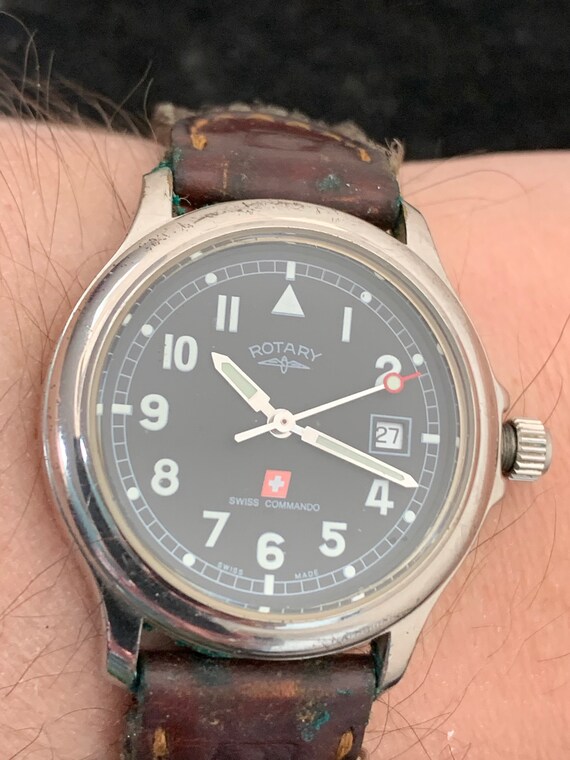 rotary swiss commando watch