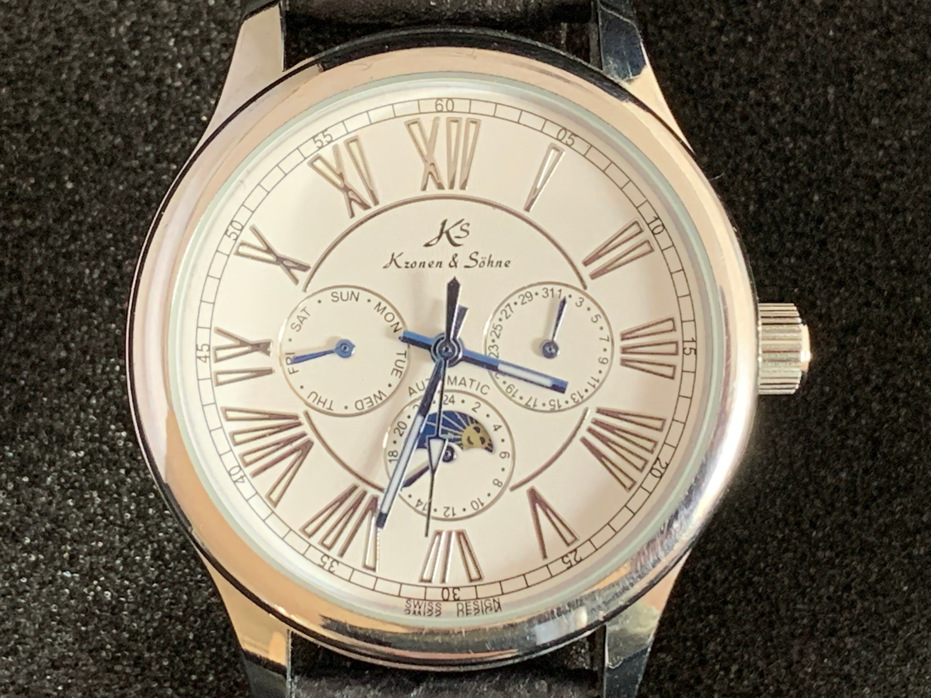 Independientemente Envolver cocina Kronen & Söhne Reloj de pulsera automático de día y noche de - Etsy España Independientemente Envolver cocina Kronen & Söhne Reloj de pulsera automático de día y noche de - Etsy España